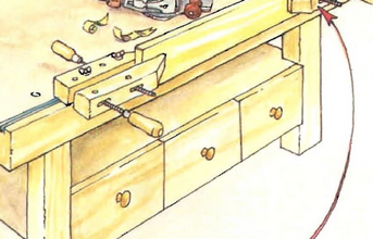 Instant workbench vise image